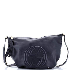 Gucci Medium Soho Messenger Bag Leather